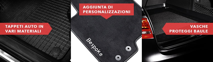 Tappetini in gomma per auto su misura XTR per Alfa Romeo Giulietta 04/2010  - 12/2020, Tappetini in gomma per Alfa Romeo Giulietta, Tappetini in  gomma per Alfa Romeo