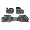 Tappetini per Volkswagen Sharan II 5 posti 09.2010-03.2022 MTM 3D gomma