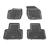 Tappetini per Volvo XC90 I 7 posti 2002-2015 MTM 3D gomma