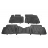 Tappetini per Kia Sorento IV anche Restlying 2024 7 posti Hybrid / Plug-in Hybrid 09.2020- MTM 3D gomma