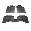 Tappetini per Toyota Yaris III Hybrid 09.2011-2014 MTM 3D gomma