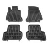 Tappetini per Mercedes Classe C (S205) Wagon (anche Mild Hybrid / Plug-in Hybrid) 03.2014-11.2020 MTM 3D gomma