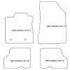 Tappetini auto per Dacia Sandero II / Sandero Stepway 12.2012-11.2016