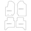 Tappetini per Ford Ranger Doppia cabina 2012-10.2022