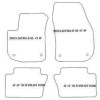 Tappetini per Opel Zafira B 5 posti 05.2005-12.2011