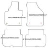 Tappetini per Volkswagen Touran (1T) 5 posti 03.2003-2015