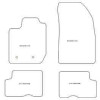 Tappetini per Dacia Duster II 01.2018-05.2024