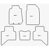 Tappetini per Isuzu D-Max 2012-2019