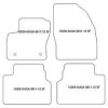 Tappetini auto per Ford Kuga I 08.2011-01.2013
