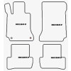 Tappetini auto per Mercedes Classe C (W204) 04.2007-02.2014