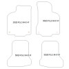 Tappetini auto per Volkswagen Polo III (6N) 1994-2002