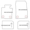 Tappetini auto per Mini Paceman 11.2012-12.2016