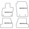 Tappetini per auto Ford Focus III Turnier 2015-07.2018