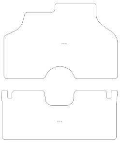 Tappetini auto per Fiat 128 1969-1985