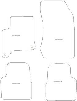 Tappetini per Peugeot 2008 II Hybrid 2024-