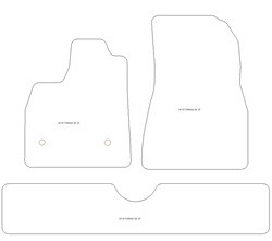 Tappetini auto per Renault Twingo IV 2026-