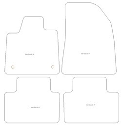 Tappetini auto per Volvo EX30 2023-