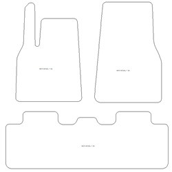 Tappetini auto per Tesla Model Y Juniper 2025-