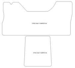 Tappetini per Camper Iveco Daily 2006-