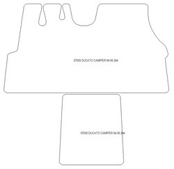 Tappetini auto per Camper Fiat Ducato 244 1994-2006