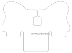 Tappetini per Camper Ford Transit 1994-2001