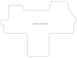 Tappetini per Camper Fiat Ducato 250/290 2006-2011