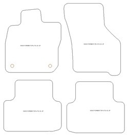 Tappetini auto per Cupra Formentor eTSI / Mild-Hybrid 09.2020-