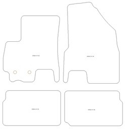 Tappetini auto per Omoda 5 Hybrid 2025-