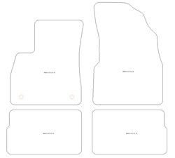 Tappetini auto per Jaecoo 5 Benzina 2025-