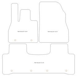 Tappetini auto per BYD Sealion 7 2025-