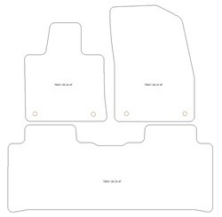 Tappetini per Xpeng G6 2024-