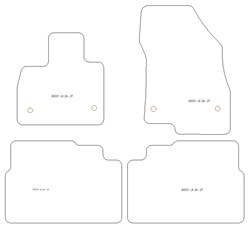 Tappetini auto per Dongfeng Box 2026-