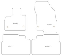 Tappetini gomma EVA per Lepas L8 2026-