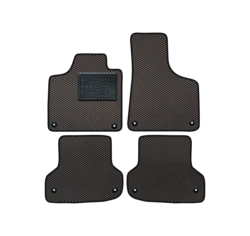 Tappetini gomma EVA per Audi A3 (8P) Sportback 05.2003-09.2012