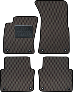 Tappetini gomma EVA per Audi A8 (D3) 11.2002-2009