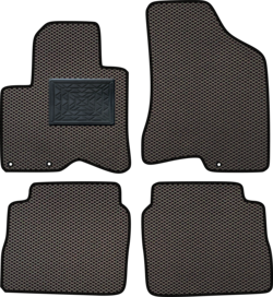 Tappetini gomma EVA per Hyundai Santa Fe II (CRD) 5 posti 06.2010-10.2012