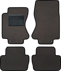 Tappetini gomma EVA per Jaguar S-Type (X202) 2002-2008