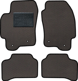 Tappetini gomma EVA per Jaguar X-Type benzina 2001-2009