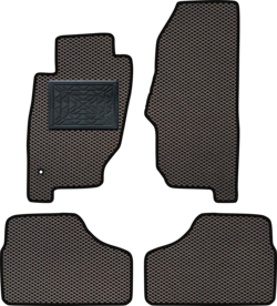 Tappetini gomma EVA per Jeep Cherokee III (KJ) 2001-2007