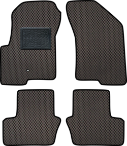 Tappetini gomma EVA per Jeep Compass (MK49) / Patriot (MK74) 2007-