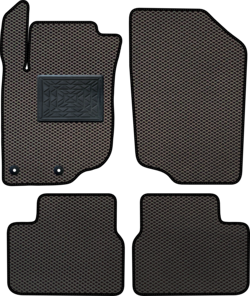 Tappetini gomma EVA per Peugeot 207 2006-2012