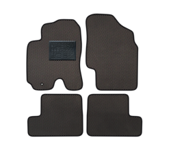 Tappetini gomma EVA per Toyota RAV4 II (XA20) (fendinebbia rettangolari) 5 porte 2000-01.2006