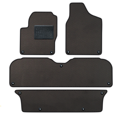 Tappetini gomma EVA per Volkswagen Sharan I 1995-08.2010