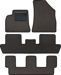 Tappetini gomma EVA per Peugeot 5008 I 7 posti 05.2009-06.2017