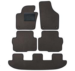 Tappetini gomma EVA per Volkswagen Sharan II 7 posti 09.2010-03.2022