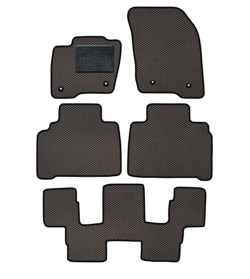 Tappetini gomma EVA per Ford S-Max 7 posti 09.2015-