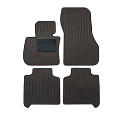 Tappetini gomma EVA per BMW Serie 2 (F46) Gran Tourer 5 posti 03.2015-