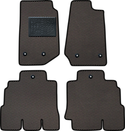 Tappetini gomma EVA per Jeep Wrangler 5 porte 2007-09.2018