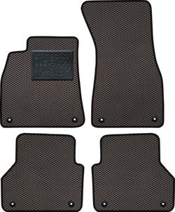 Tappetini gomma EVA per Audi A7 (4K) Sportback 2018-