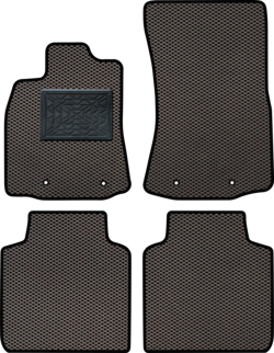 Tappetini gomma EVA per Jaguar XJ long 2009-2012